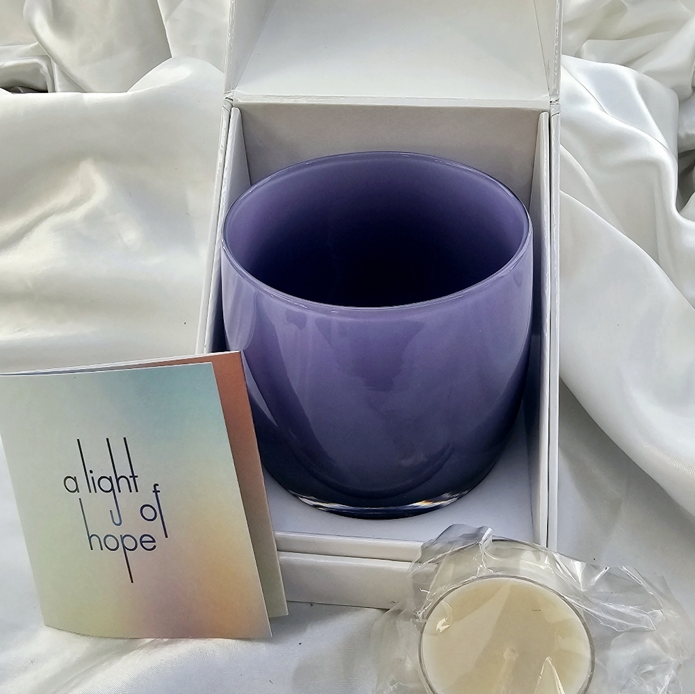 Glassybaby  Deep Purple. Nwot